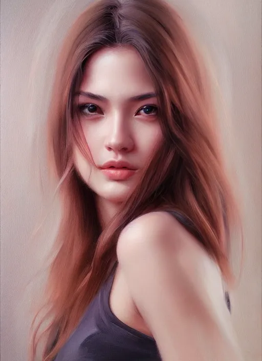 Image similar to image of a gorgeous young woman in the style of stefan kostic, realistic photo, sharp focus, 8k high definition, insanely detailed, intricate, elegant, art by stanley lau, artgerm