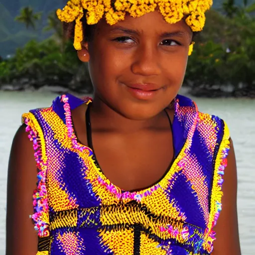 Image similar to beautiful Fiji girl