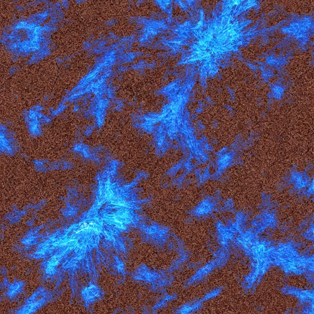 Prompt: blue flame texture, 4k
