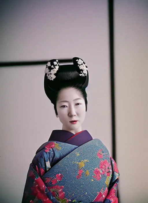 Image similar to Portrait Photograph of a Japanese Geisha Konica Centuria Superia 200