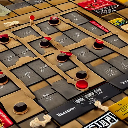 Prompt: mousetrap boardgame rendered in Unreal Engine, product photo, high quality - n 6