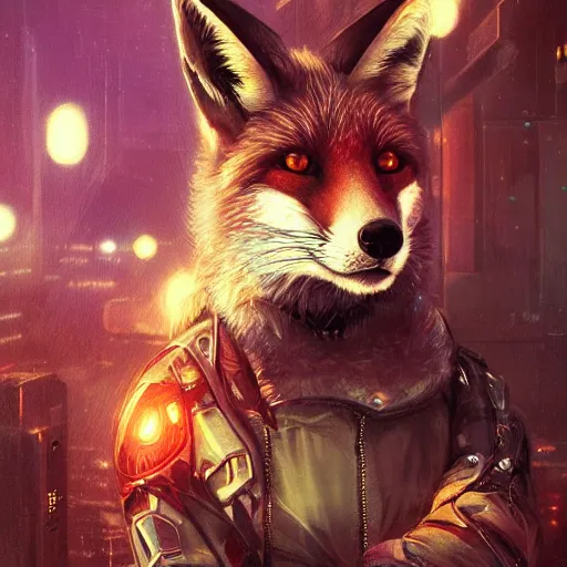 Prompt: portrait futuristic fox animal wearing a santa hat, in future cyberpunk tokyo rooftop , sci-fi, fantasy, intricate, very very beautiful, elegant, human anatomy, neon light, highly detailed, digital painting, artstation, concept art, smooth, sharp focus, illustration, art by tian zi and WLOP and alphonse mucha