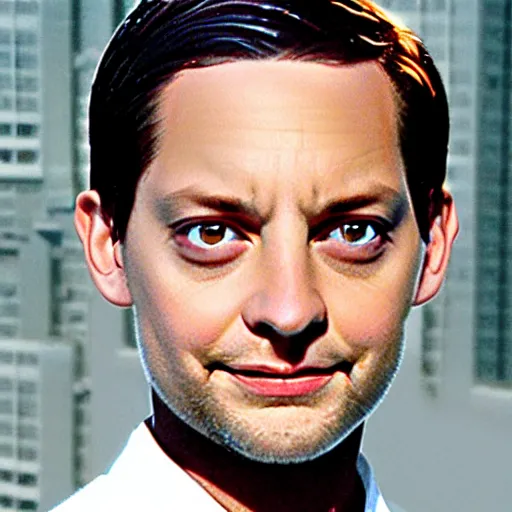 Prompt: Tobey Maguire as Batman