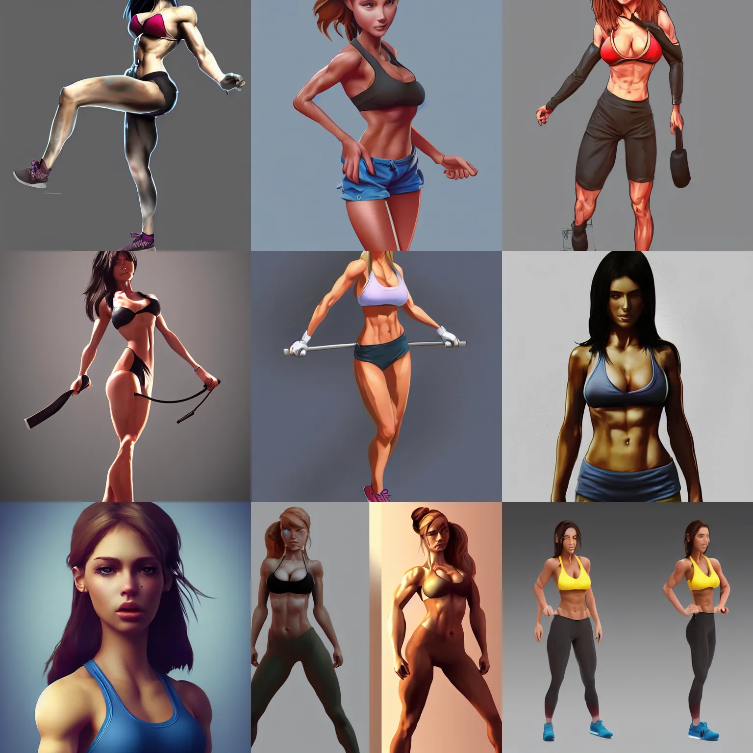 Stable Diffusion prompt: fortnite chun li and cammy - PromptHero