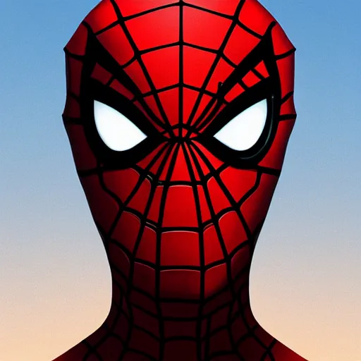 Image similar to face icon stylized minimalist spiderman, loftis, cory behance hd by jesper ejsing, by rhads, makoto shinkai and lois van baarle, ilya kuvshinov, rossdraws global illumination