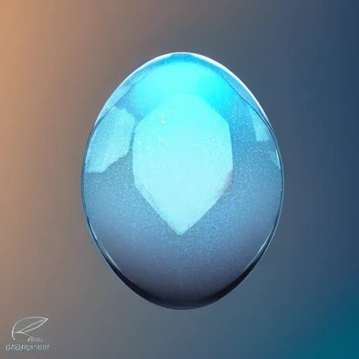 Image similar to - an iridescent angels egg inside a translucent rubber shell, bio luminance, hyper details, cinematic lights, photo bashing, cinematic lighting, octane