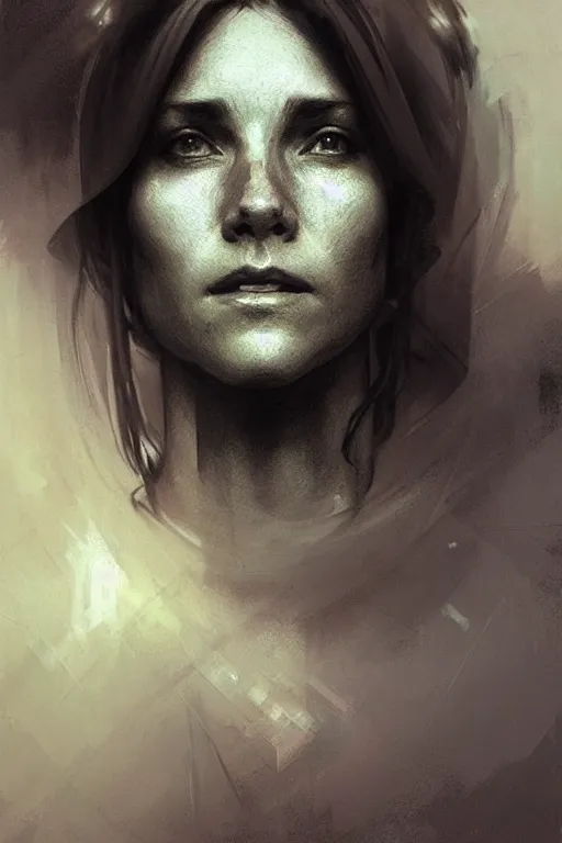 Image similar to portrait pencil sketch of female astronaut by jeremy mann and alphonse mucha, fantasy art, realistic drawing, dynamic lighting, artstation, poster, volumetric lighting, very detailed faces, 4 k, award winning