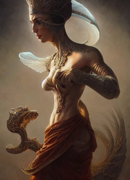 Image similar to persian, elegant, highly detailed, centered, digital painting, artstation, concept art, smooth, sharp focus, illustration, artgerm, tomasz alen kopera, peter mohrbacher, donato giancola, joseph christian leyendecker, wlop, frank frazetta