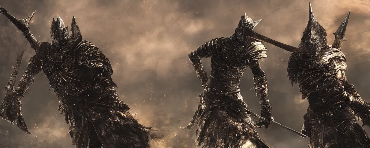 Prompt: What real life looks like to a dark souls player — professional photo vanity fair