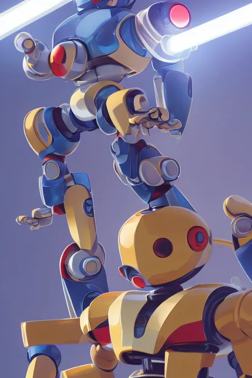 Image similar to metabots medabots medarotto medarot robot minimalist comics, behance hd by jesper ejsing, by rhads, makoto shinkai and lois van baarle, ilya kuvshinov, rossdraws global illumination ray tracing hdr radiating a glowing aura