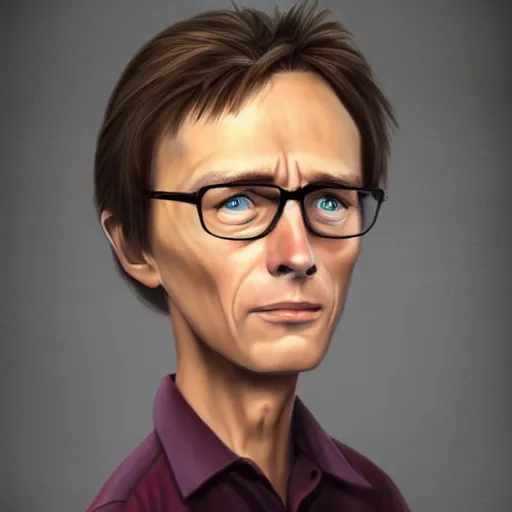 Image similar to Mr. Mackey (South park) as a realistic human, hd, hyper-realism, deatailed,