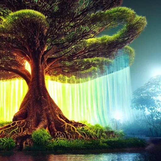 the wisest mystical tree, wise mystical tree, By Surreal entertainment