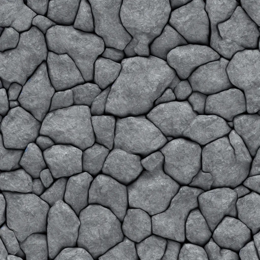 Image similar to seamless bluestone rock texture, 4 k, high - rest, realistic, pbr, material