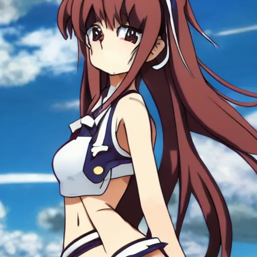 Image similar to anime girl kongou from kantai collection ( 2 0 1 5 )