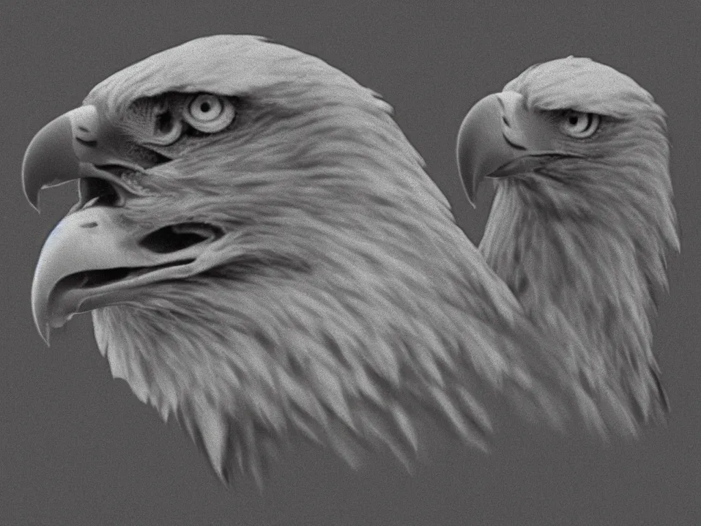 Prompt: Eagle in flat effect, sense of design