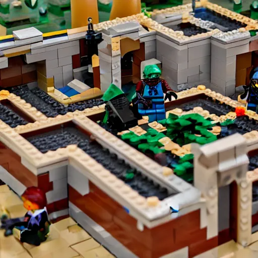 Image similar to lego desert fortress siege