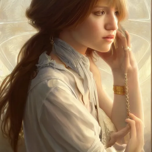 Image similar to ultra realistic illustration, hannah montana, intricate, elegant, highly detailed, digital painting, artstation, concept art, smooth, sharp focus, illustration, art by artgerm and greg rutkowski and alphonse mucha and wlop