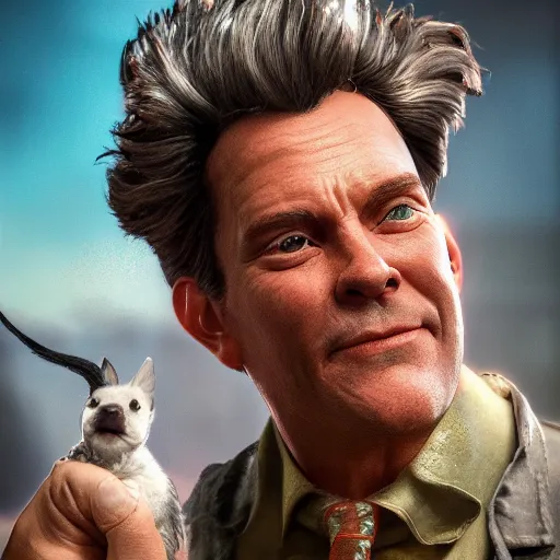 Prompt: hyperrealistic dslr film still of a ace ventura pet detective in game of tgrones, stunning 8 k octane comprehensive 3 d render, inspired by istvan sandorfi & greg rutkowski & unreal engine, perfect symmetry, dim volumetric cinematic lighting, extremely hyper - detailed, extremely lifelike attributes & texture, intricate, masterpiece, artstation, stunning