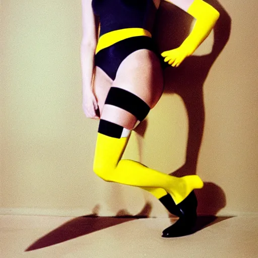 Image similar to elegant woman dressed up as pikachu, wearing stockings, modern photo by Annie Liebovitz,