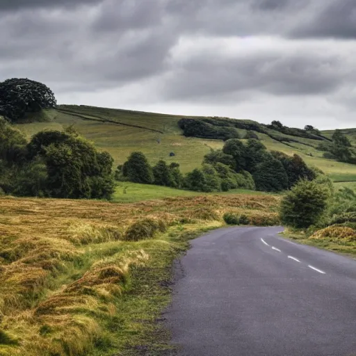 Prompt: random british landscape