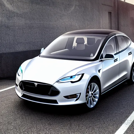 Prompt: the new ford tesla