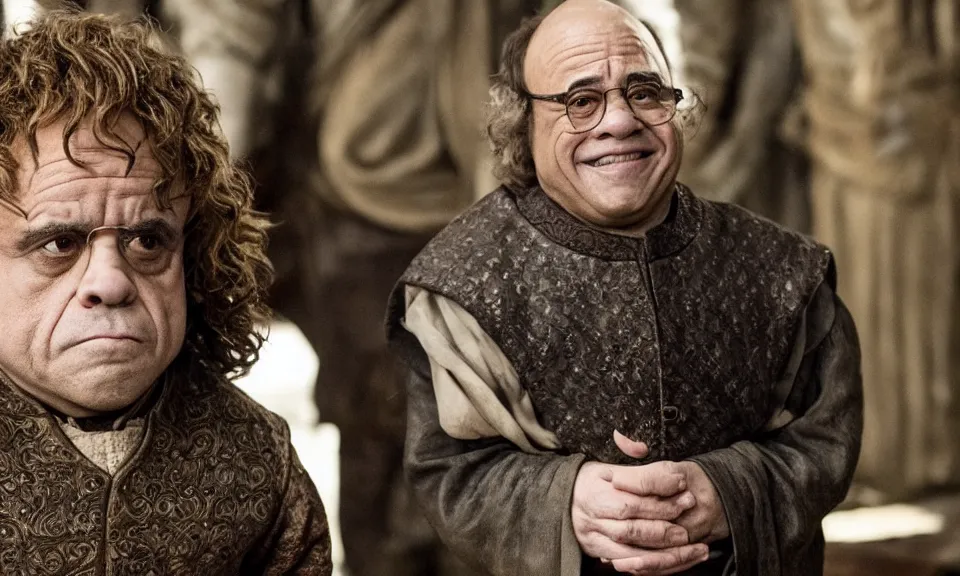 Prompt: Danny DeVito as Tyrion Lannister