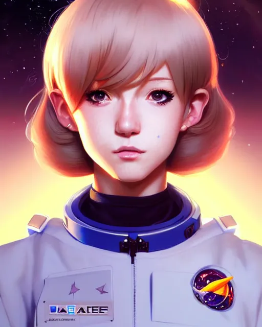 Prompt: portrait Anime space cadet John Albert anime cute-fine-face, pretty face, realistic shaded Perfect face, fine details. Anime. realistic shaded lighting by Ilya Kuvshinov Giuseppe Dangelico Pino and Michael Garmash and Rob Rey, IAMAG premiere, aaaa achievement collection, elegant freckles, fabulous