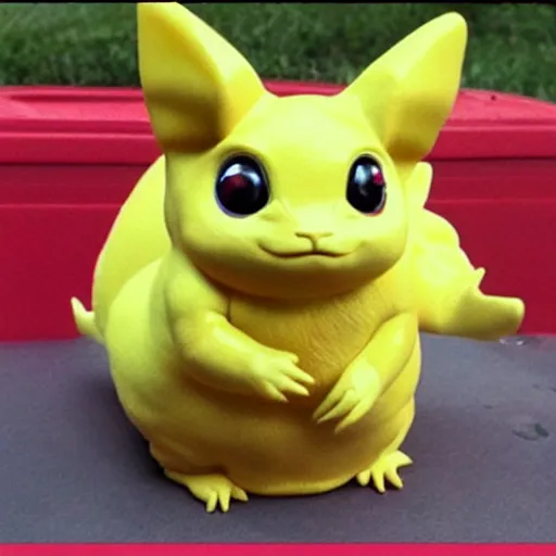 Prompt: Pickachu as a real person