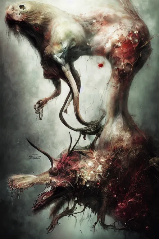 Image similar to The end of an organism, by ryohei hase