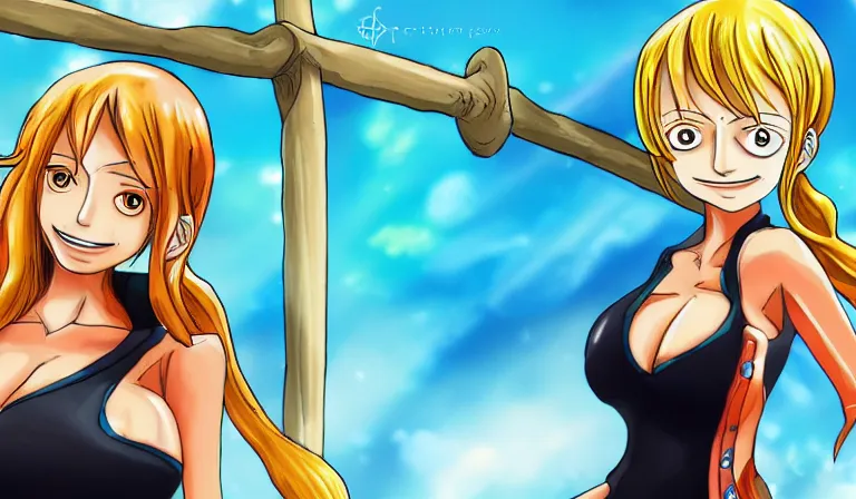 Download Cowboy Nami One Piece Anime Wallpaper