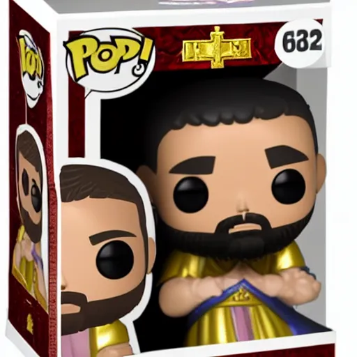 Image similar to king david of jerusalem funko - pop