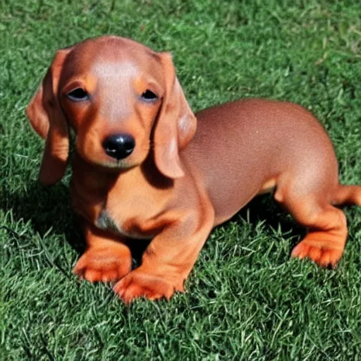 Image similar to the cutest daschund in the world