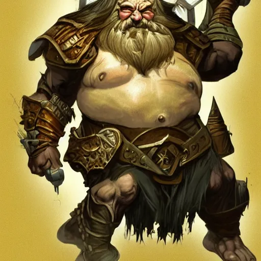 Image similar to a concept art of a angry dwarf from Disciples 2, heavy armor, intricate, detailed, award winning, fantasy, style of Frank Frazetta, concept art, trending on artstation, Dungeon and Dragons