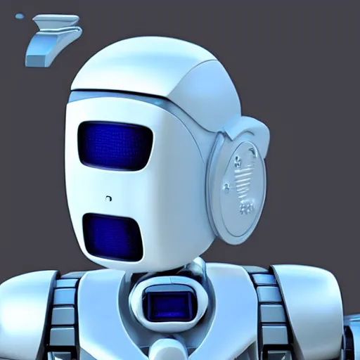 Image similar to attractive looking robot, smooth artstyle