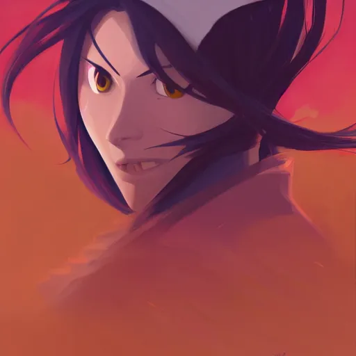 Image similar to face icon stylized minimalist bleach, loftis, cory behance hd by jesper ejsing, by rhads, makoto shinkai and lois van baarle, ilya kuvshinov, rossdraws global illumination