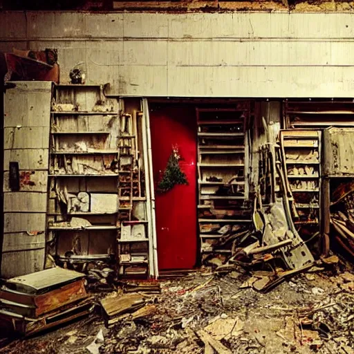 Image similar to santa's abandoned workshop