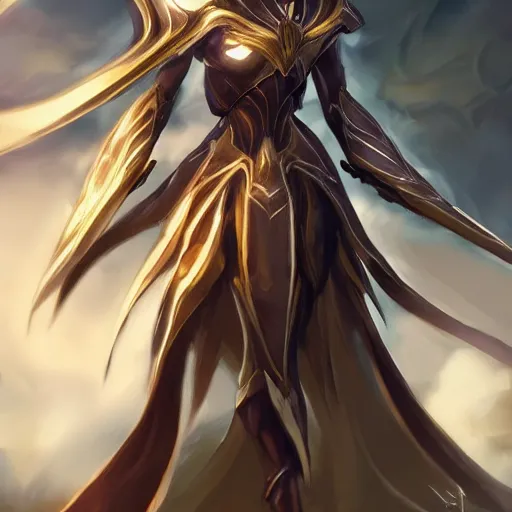 Prompt: cinematic, hyperdetailed elegant beautiful stunning league of legends azir armor fanart, warframe, destiny, octane