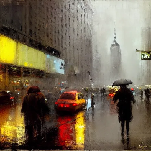 A Rainy Day in New York Offers A Wet Behind the Ears Perspective of the  City