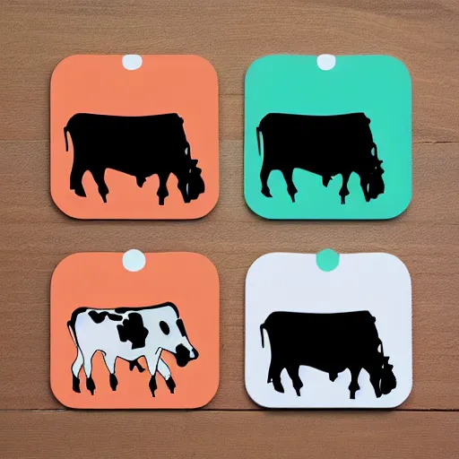 Image similar to cow stickerpack