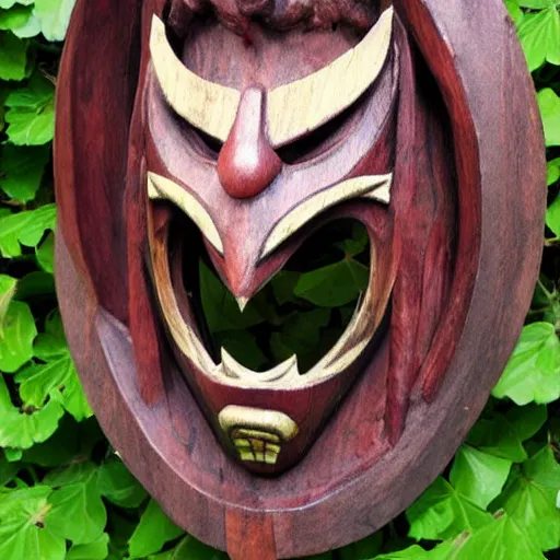 Image similar to dragon priest wooden mask