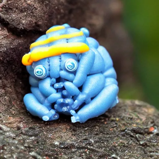 Image similar to tardigrade made of candy