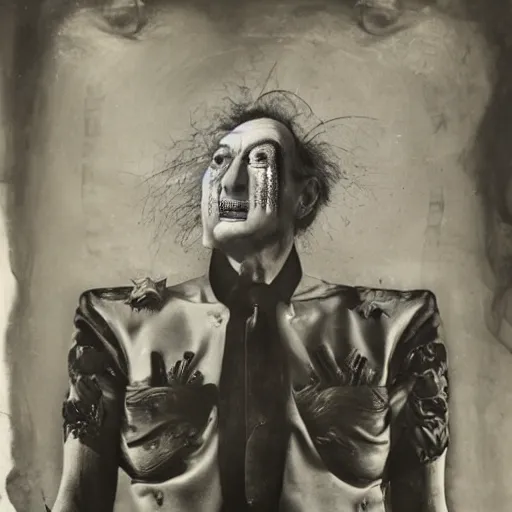 Image similar to trump by joel-peter witkin