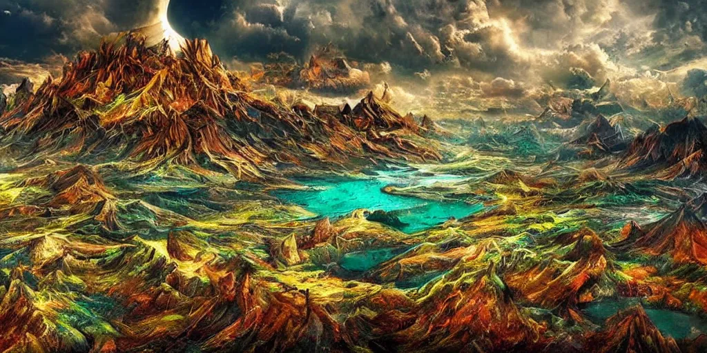 Image similar to amazing very beautiful crazy landscape photo of a secret civilization, hyperdetailed, nice colors, cinematic masterpiece