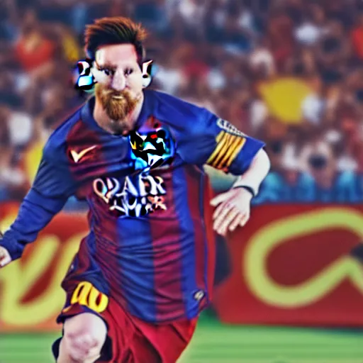 Prompt: messi as a matador, hyper detailed, action shot, 8 k