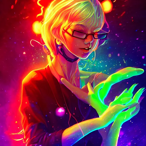 Image similar to skill magic deepdream radiating a glowing aura stuff loot legends stylized digital illustration video game icon artstation lois van baarle, ilya kuvshinov, rossdraws,