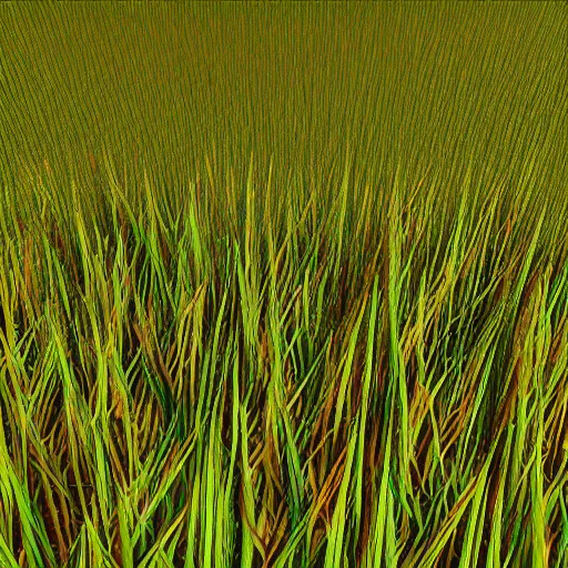 Prompt: 3 d emulation nature grass shine redered cinema 4 d