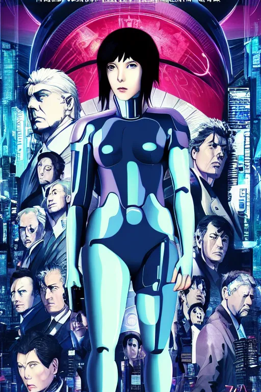 Image similar to ghost in the shell poster