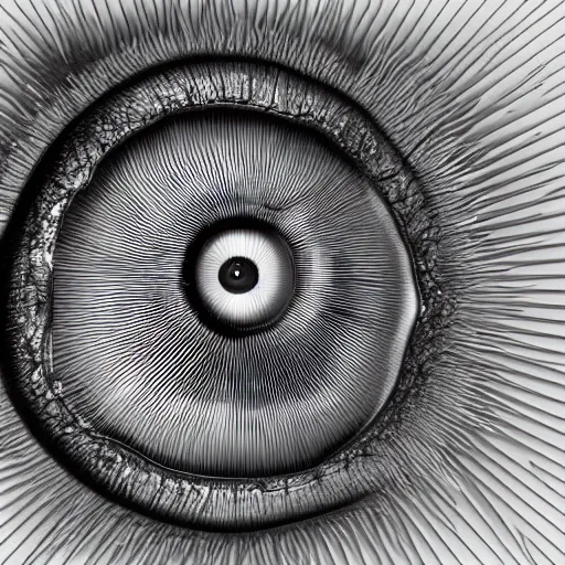 Prompt: 3 d render of an eye, extreme detail,