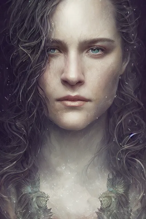 Image similar to majestic and regal portrait of vvi!! ( kbbles ), perfect face, beautiful, intricate, epic, elegant, highly detailed, digital painting, hard focus, beautiful volumetric lighting, epic light, ultra detailed, by leesha hannigan, ross tran, thierry doizon, kai carpenter, ignacio fernandez rios