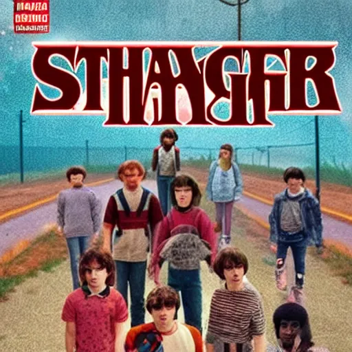 Prompt: the stranger things upside down version of Chicago